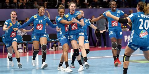 Léquipe De France Féminine De Handball Sur Le Toit De Leurope