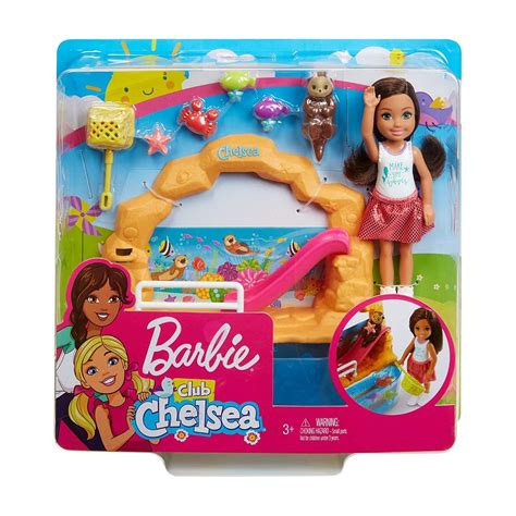 barbie chelsea bebek piknikte oyun setleri akvaryum deniz shop