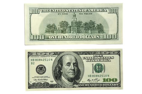 Printable 100 Dollar Bill Front And Back