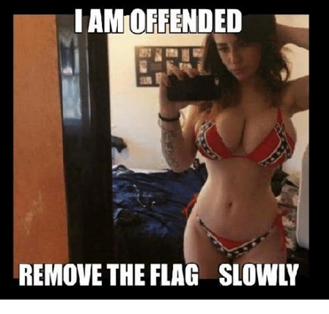 Iamoffended Remove The Flag Slowly Meme On Sizzle