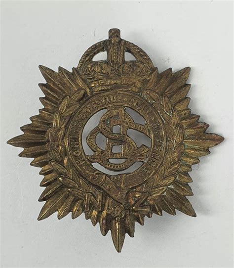 New Zealand Army Service Corps Cap Badge Kc Trade In Military