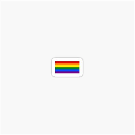 Rainbow Pride Flag Sticker For Sale By Pixiedustprince Redbubble