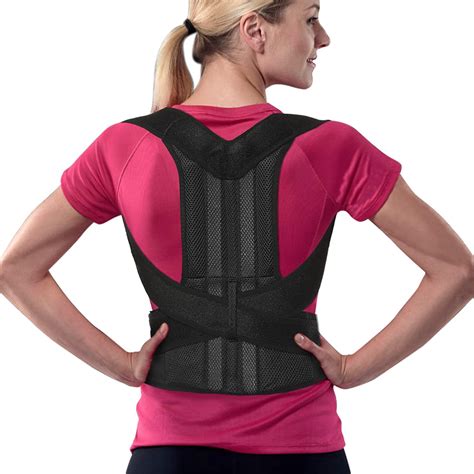 Back Brace For Women And Men Adjustable Posture Corrector