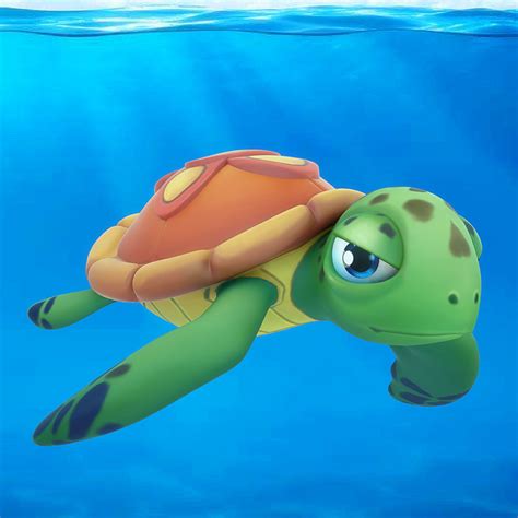 Cartoon Turtle 3D Asset CGTrader