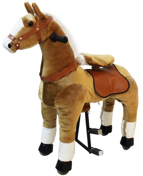 Buy Antetok Mechanical Walking Horse Ride On Horse Toy With Wheels