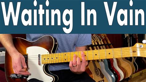 Bob Marley Waiting In Vain Guitar Lesson Tutorial TABS YouTube