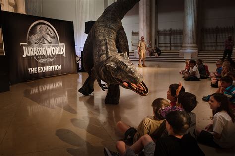 The North American Premiere Of Jurassic World The Exhibition Us