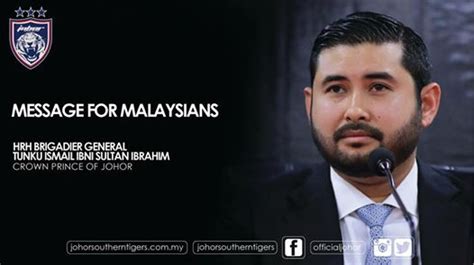 Five years after ascending the throne, johor sultan ibrahim sultan iskandar will be officially coronated on monday, march 23, in a ceremony that will be the first in 55 years for malaysia's tunku ismail, who studied in singapore at the australian international school, was a captain with the indian army. Malaysian tourism minister and crown prince of Johor in ...