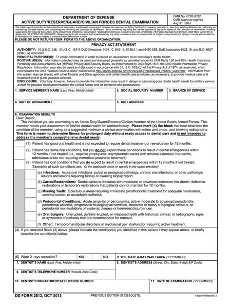 Dd2813 2013 2024 Form Fill Out And Sign Printable Pdf Template