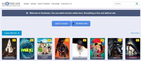 These sites host links and embedded videos, mostly movies and tv shows. 123Movies GoStream.site Review - Is GoMovies 123Movies ...