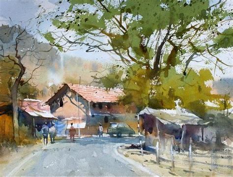 Famous Watercolor Paintings Landscapes At Getdrawings Free Download