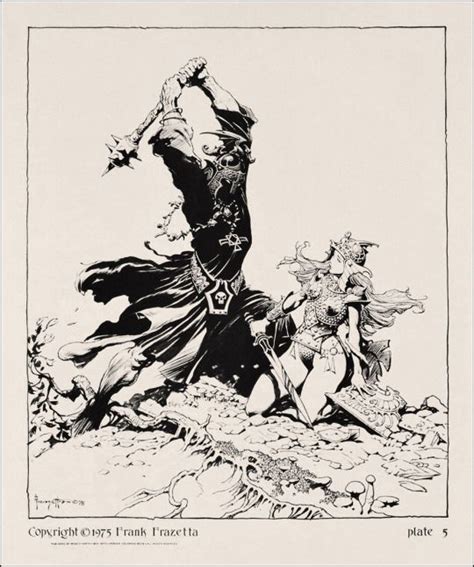 Lord Of The Rings Illustrated By Frank Frazetta In 1975 Ghost In The