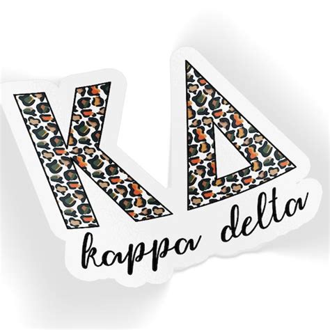Kd Kappa Delta Established Notecard With Envelope Etsy