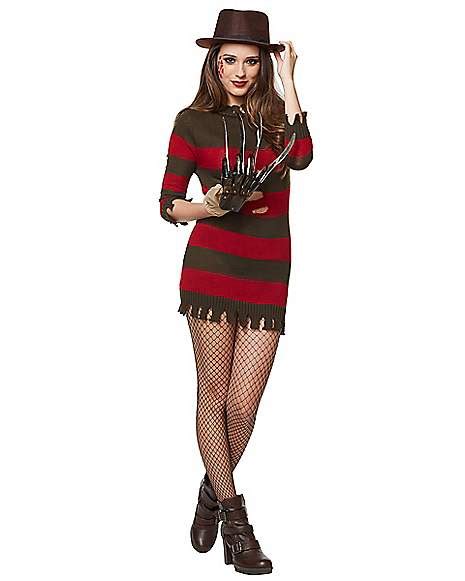 Adult Miss Freddy Krueger Costume Nightmare On Elm Street