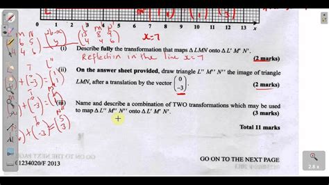 Csec Cxc Maths Past Paper 2 Question 6b May 2013 Exam Solutions Act