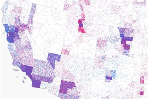 Infographic Forget Red And Blue The Most Accurate Map Of Us Voters