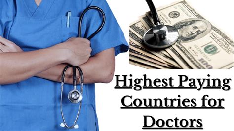 Top 10 Highest Paying Countries For Doctors Highest Doctor Salaries