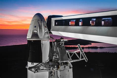 Spacexs Crew Dragon Capsule Set For Historic Test Flight Fox News
