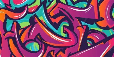 Detail Colorful Graffiti Background Koleksi Nomer 14