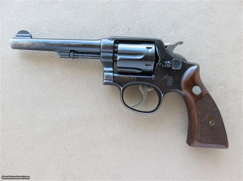Pre War Smith And Wesson Mandp 38 Special Revolver