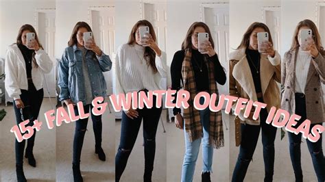 15 Fall And Winter Outfit Ideas Lookbook Youtube