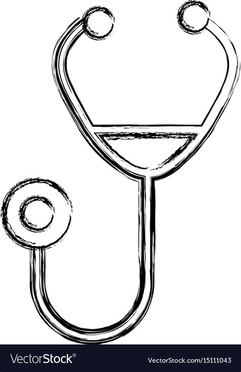 Stethoscope Drawing