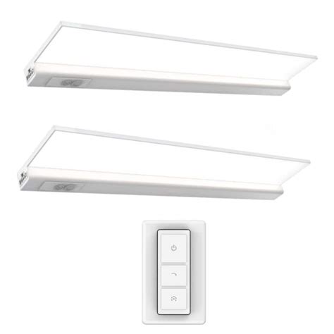 Feit Electric 95 In 2 Light Fits 12 In Cabinet Hardwire Integrated
