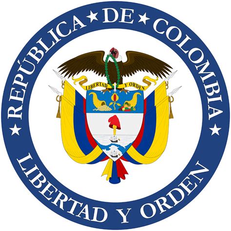 Escudo De Colombia A Gran Escala Republica De Colombia Escudo De