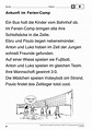 Einfache Texte Auf Deutsch Für Anfänger - kinderbilder.download ...