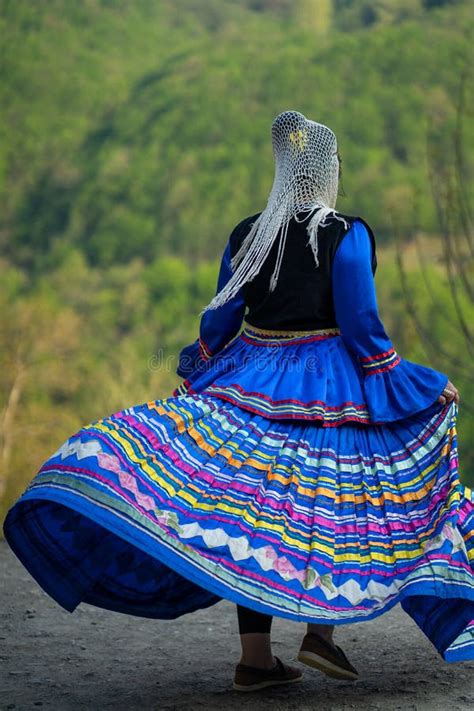 Unidentified Iranian Woman In Traditional Persian Clothes Masuleh