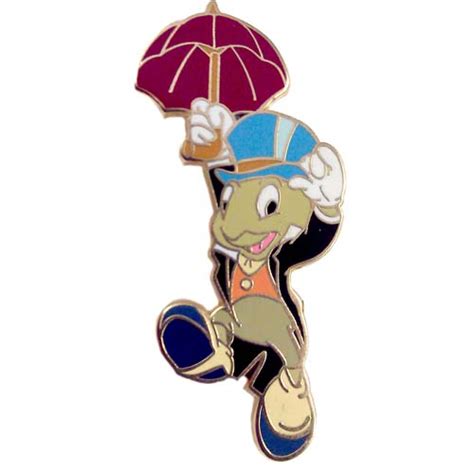 Your Wdw Store Disney Jiminy Cricket Pin With Umbrella