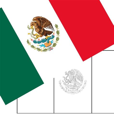 The flag of mexico has held different meanings over time but the current flag in place has been used since 1968, however the design of the flag has been in use in one form or another since 1821. FREE Printable Mexico Flag & color book pages | 8½ x 11