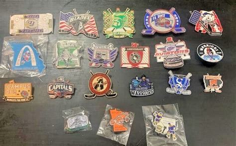 Fargo Squirt Tournament Collected Lot Pp Of Hockey Pins Include Alaska Ebay