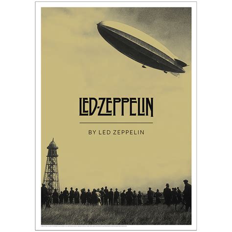 50th Anniversary Led Zeppelin By Led Zeppelin Poster 2018 Zepfan