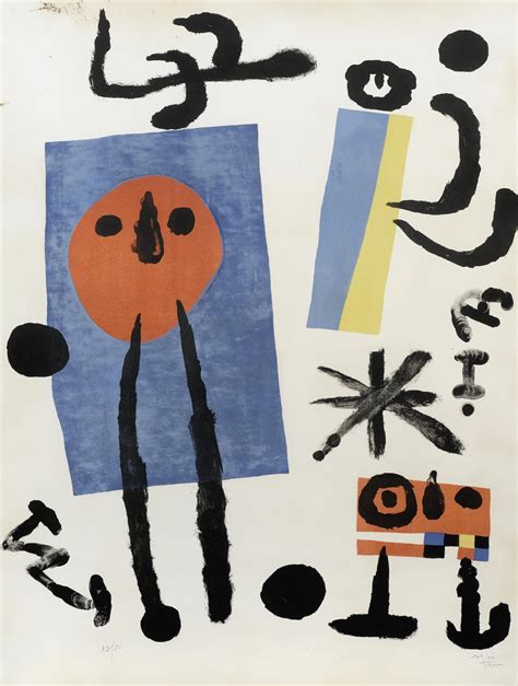 Joan Miró Sun Eater 1955 Mutualart