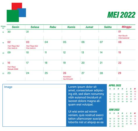 Simple Mei 2022 Calendar Template Week Starts On Monday Sunday