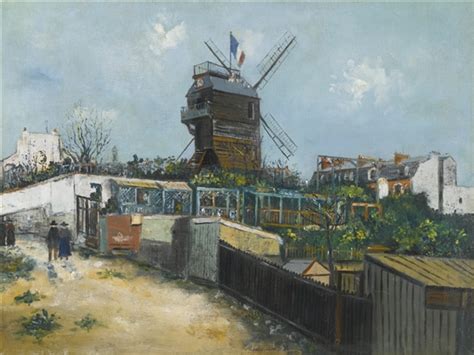 Utrillo Maurice Le Moulin De La Galette Circa 1914 Mutualart