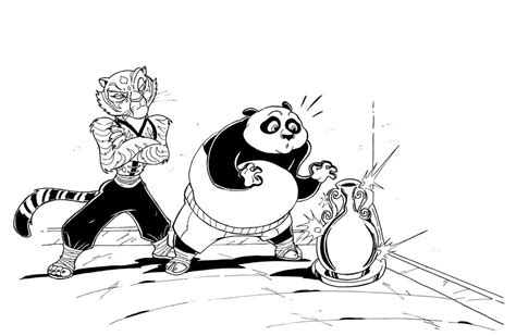 Thomex Kung Fu Panda Muscle Growth Commission 1 By Manthomex D5hn7x9