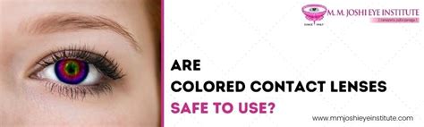 Everything About Coloured Contact Lenses Mmj Eye Hospital
