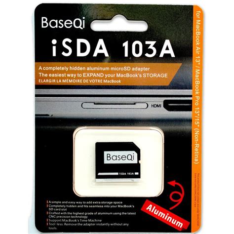 Step 2 open a new finder window and navigate to applications. BASEQI Aluminum MicroSD Card Adapter/Reader103A For ...