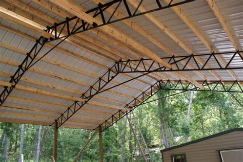 Concept 65 Of Pole Barn Steel Roof Trusses Myjawsurgeryy