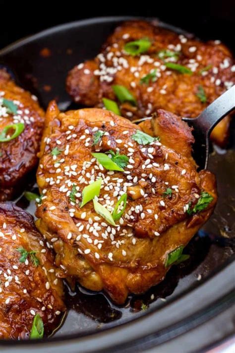 21 Ideas For Honey Garlic Chicken Thighs Slow Cooker Best Recipes