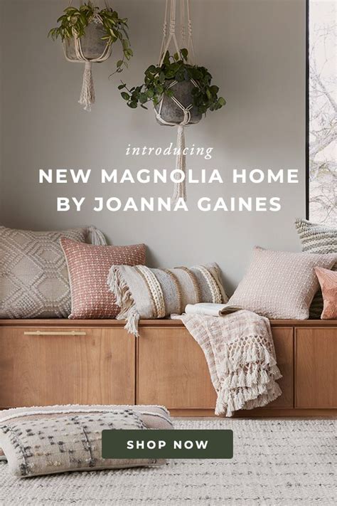 New Magnolia Home By Joanna Gaines Rugs Pillows And Throw Blankets Shop