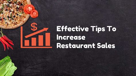 Ppt Effective Tips To Increase Restaurant Sales Powerpoint