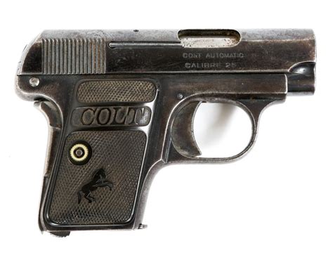 Lot 1920 Colt Model 1908 Vest Pocket 25 Acp Pistol