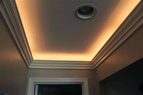 Rope Lighting Is Often Used Behind Crown Molding To Create Subtle
