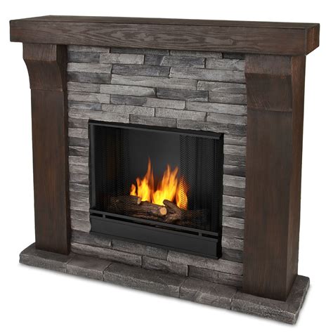 Real Flame Avondale Cast Mantel Gel Fuel Fireplace Wayfair