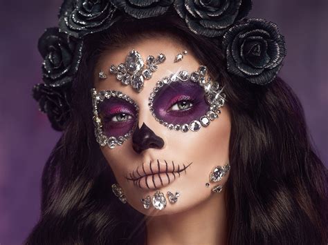 Las Mejores 163 Maquillaje De Catrina Media Cara Paso A Paso Mx