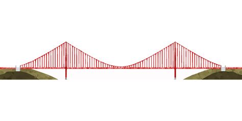 Download Golden Gate Bridge Bridge Suspension Bridge Royalty Free