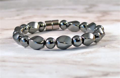 Hematite Magnetic Therapy Bracelets For Men